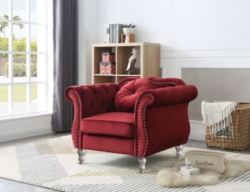 Charming Transitional Flared Armchair