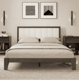 Queen Size Bed (Option: As picture)
